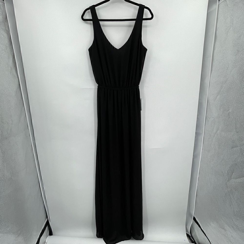 Show Me Your Mumu Black Long Sleeveless Kendall Maxi Dress Medium